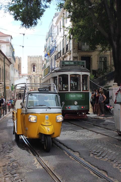 Lisbonne Tramway et Tuk Tuk